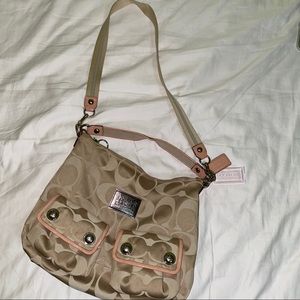 Coach Poppy Messenger Hobo Bag